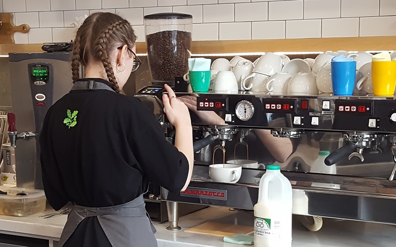 National Trust Jobs Lola Food and Beverage team member completing