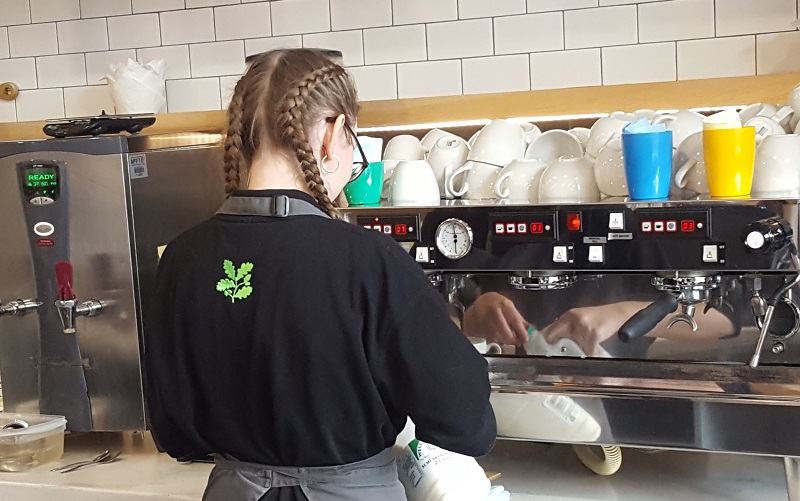 National Trust Jobs Lola Food and Beverage team member completing