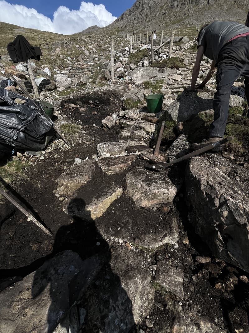 working on the fell