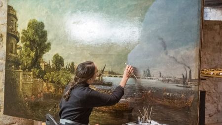 Revealing a long-lost Thames view through conservation image