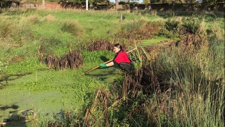 Sharon: An apprentice on our Riverlands programme studying Water Environment Worker level 3 image