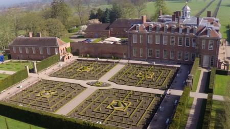 Recreating lost gardens at Hanbury Hall image