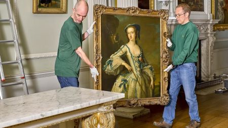Special 18th-century portrait returns home to Wimpole image