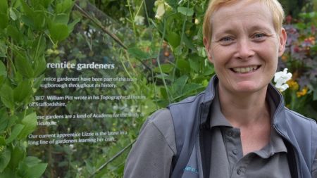 Lizzie: Gardening Apprentice on Horticulture or Landscape Operative level 2