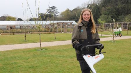 Elinor: Gardening apprentice on Horticulture or Landscape Operative level 2 image